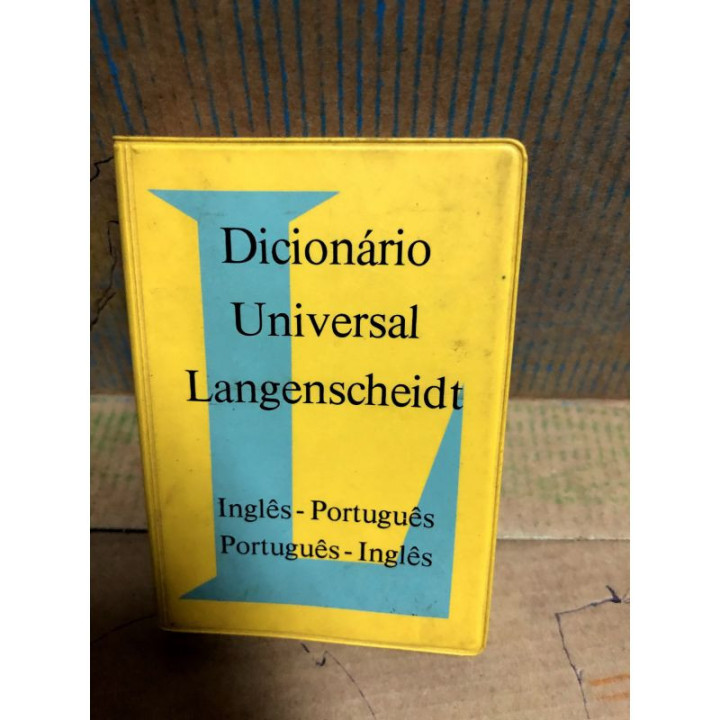 Dicionário Universal Langenscheidt Ingles Portugues