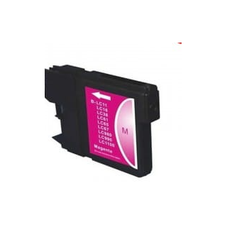 Tinteiro Compatível Brother LC980/LC1100 Magenta