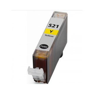 Tinteiro Compatível Canon cli-521 alta cap amarelo