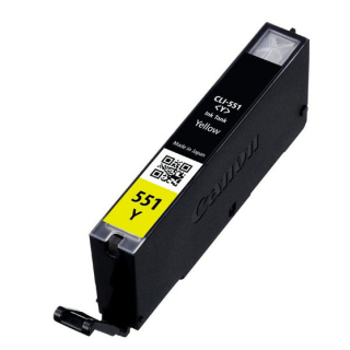 Tinteiro Compatível Canon CLI-551 alta cap amarelo