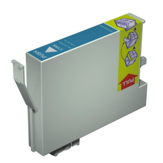 Tinteiro compatível Epson T0712 / T0892 Ciano