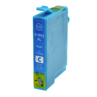 Tinteiro Compativel Epson T1812 Ciano alta cap.