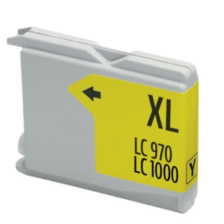 Tinteiro Compativel Brother lC970/lc1000 Amarelo