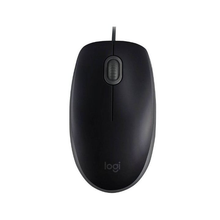 Rato Óptico Logitech B110 Silent 10000DPI Preto