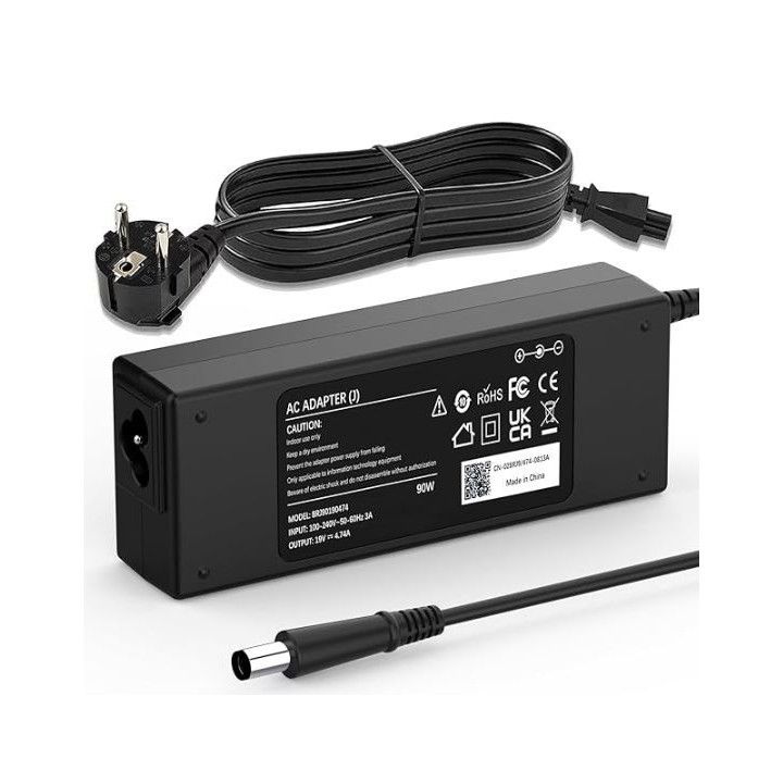 Transformador Universal 90W Preto (Novo)
