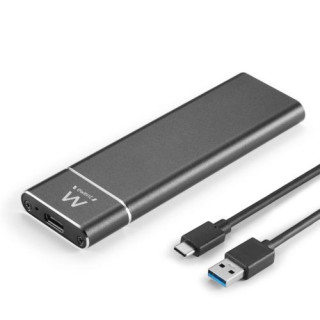 Ewent Caixa SSD usb3.1 Gen1 M2 Aluminio Preto