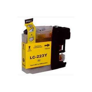 Tinteiro Compativel Brother LC223Y Amarelo